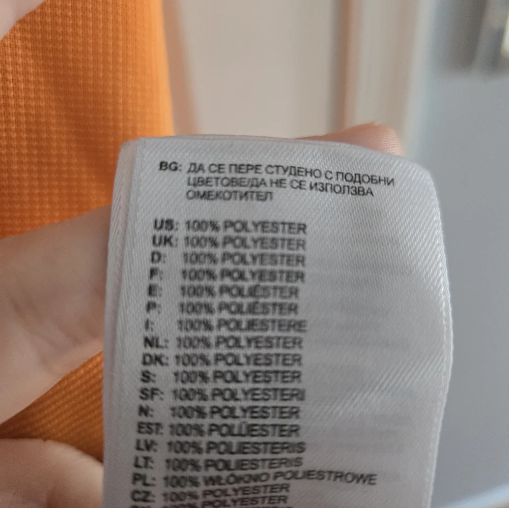 Adidas Vibrant Orange XL Golf Polo Shirt